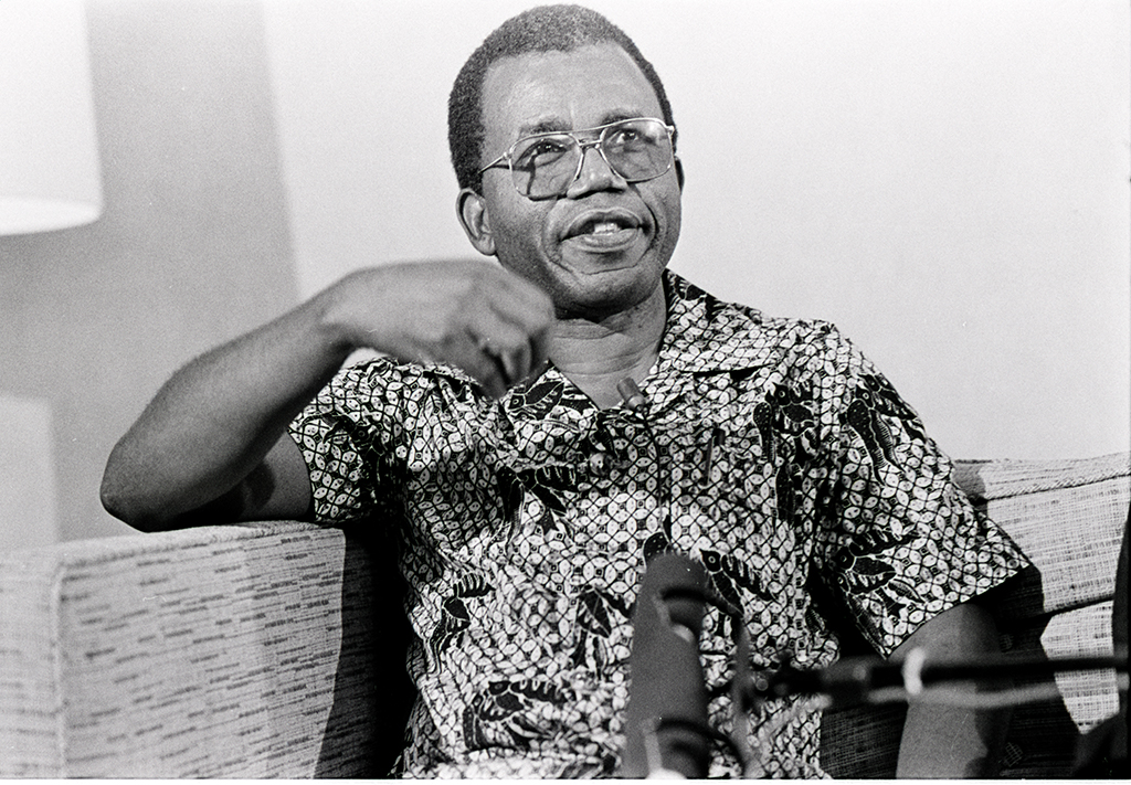Achebe at the 1980 ALA Conference at UF