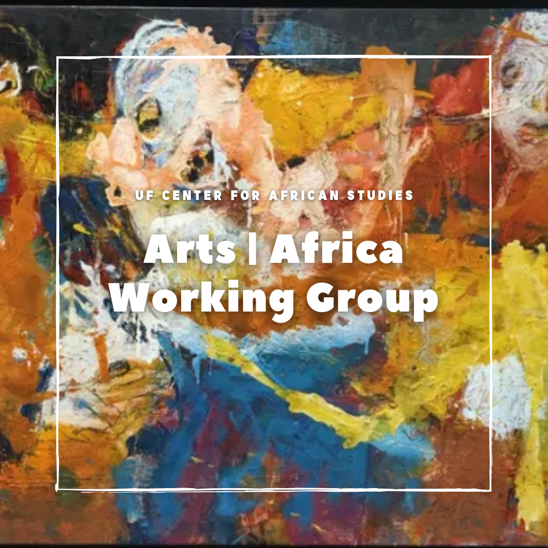 thumbnail image of different-colored paint smears with the words, Arts | Africa Working Group, displayed in the foreground