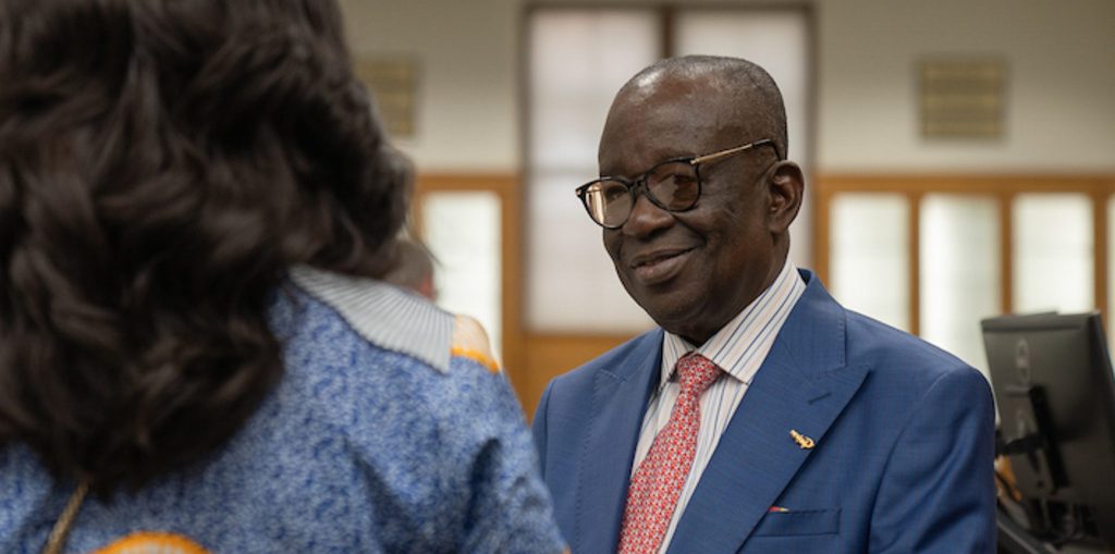 The Ghanaian Minister of National Security, Hon. Albert Kan-Dapaah