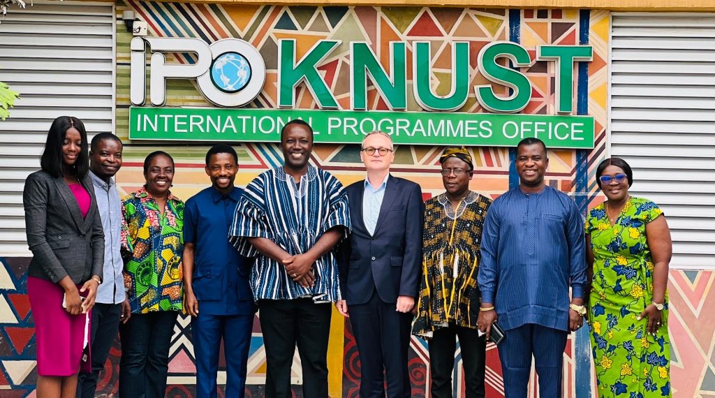 Dr. Miles Larmar in Kumasi, Ghana