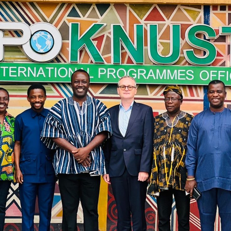 Dr. Miles Larmar in Kumasi, Ghana