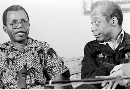 Achebe and Baldwin at the 1980 ALA Conference at UF