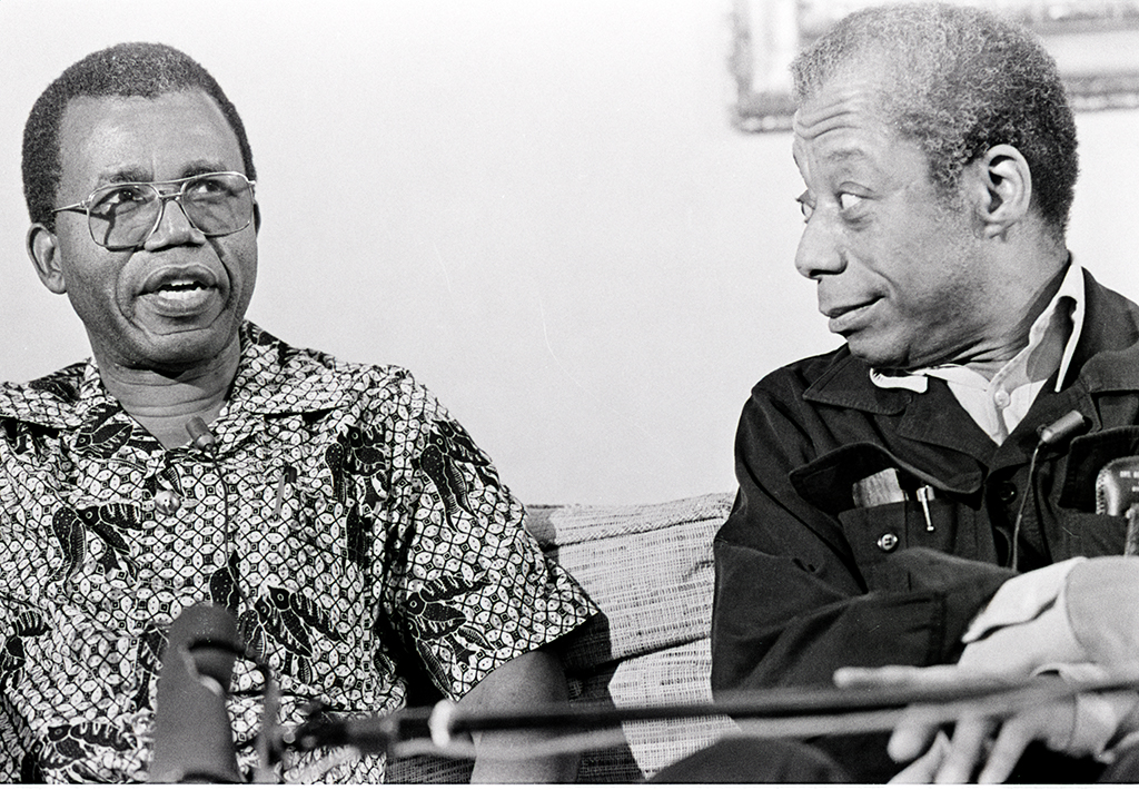 Achebe and Baldwin at the 1980 ALA Conference at UF