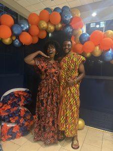 Left to right: Wambui Gachunga and Godfred Agyapong