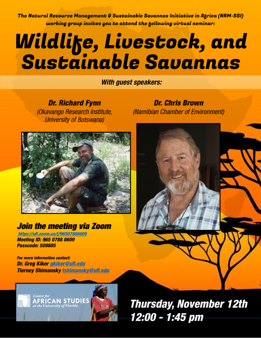 Recap: Natural Resource Management Working Group with Dr. Richard Flynn and Dr. Christopher Brown